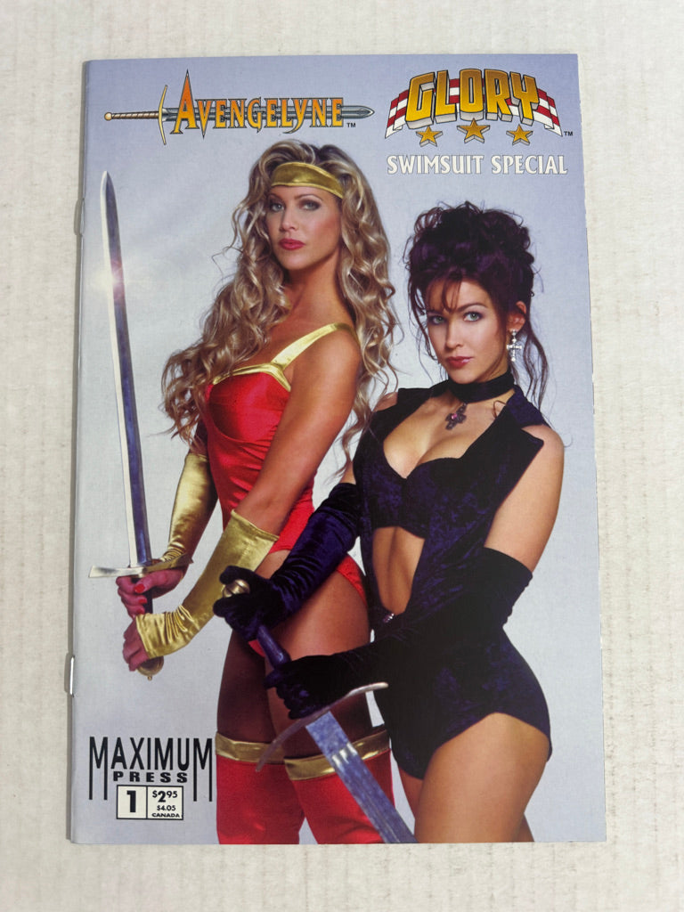 AVENGELYNE GLORY SWIMSUIT SPECIAL #1 NM Photo Cover