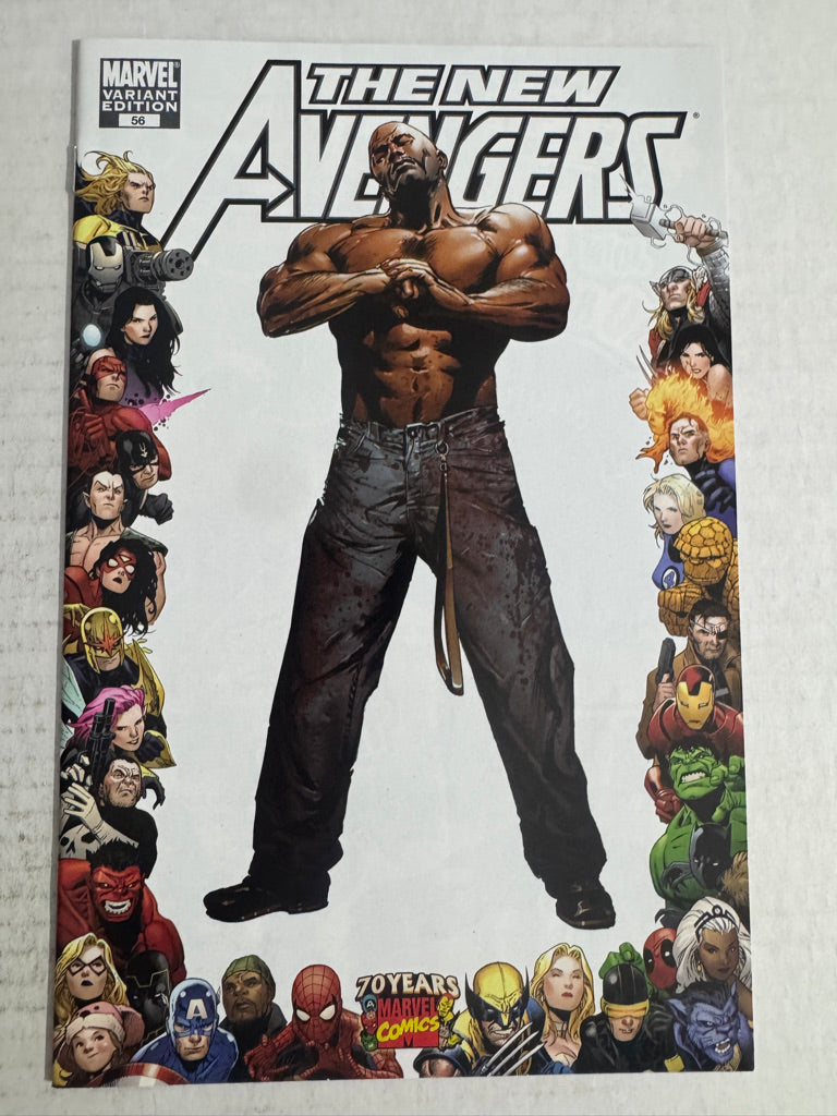 NEW AVENGERS #56 Vol 2 NM- 1:10 Luke Cage Anniversary Variant