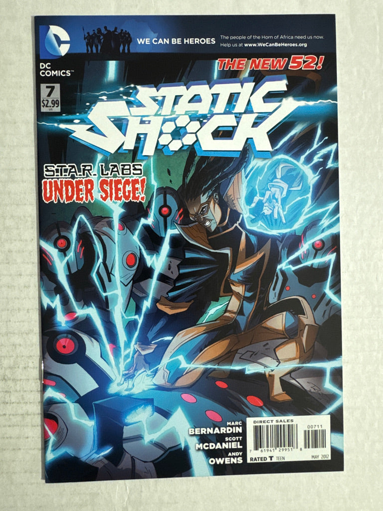 STATIC SHOCK #7 NM