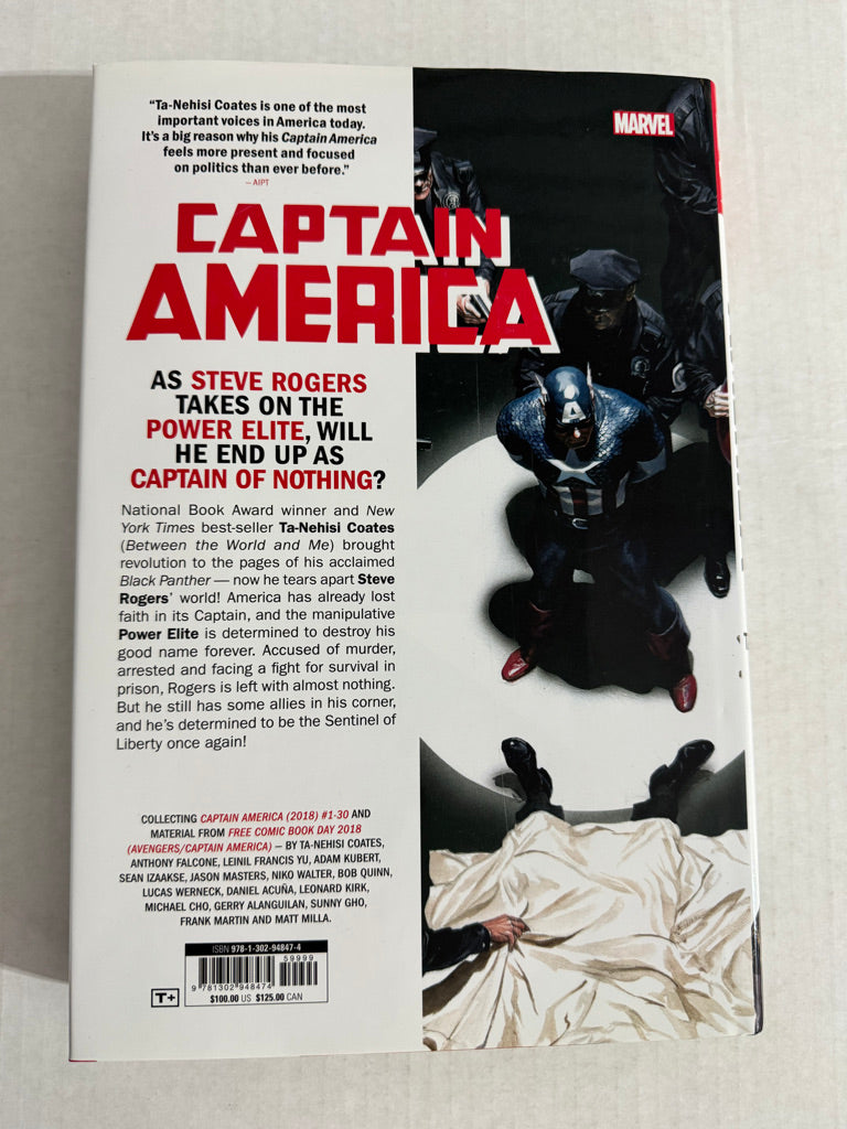 CAPTAIN AMERICA BY TA-NEHISI COATES OMNIBUS HC Alex Ross Cover