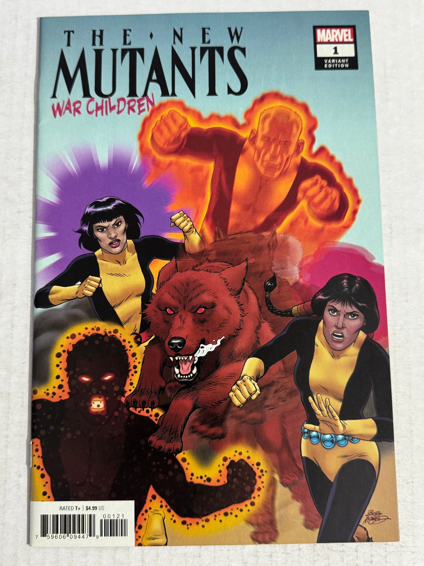 NEW MUTANTS WAR CHILDREN #1 NM- Bob McLeod Variant
