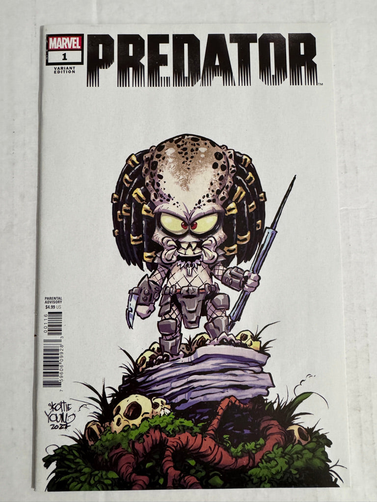 PREDATOR #1 NM Skottie Young Variant