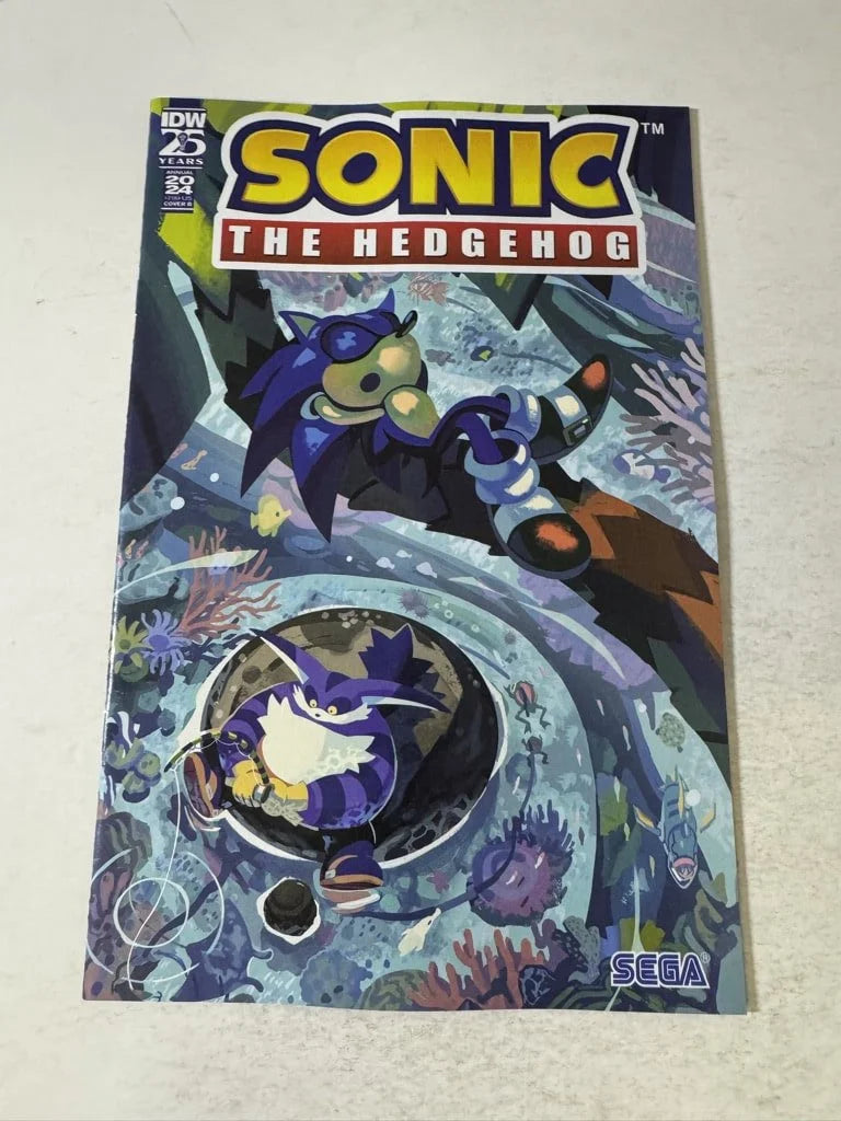 SONIC THE HEDGEHOG 2024 ANNUAL NM B Variant