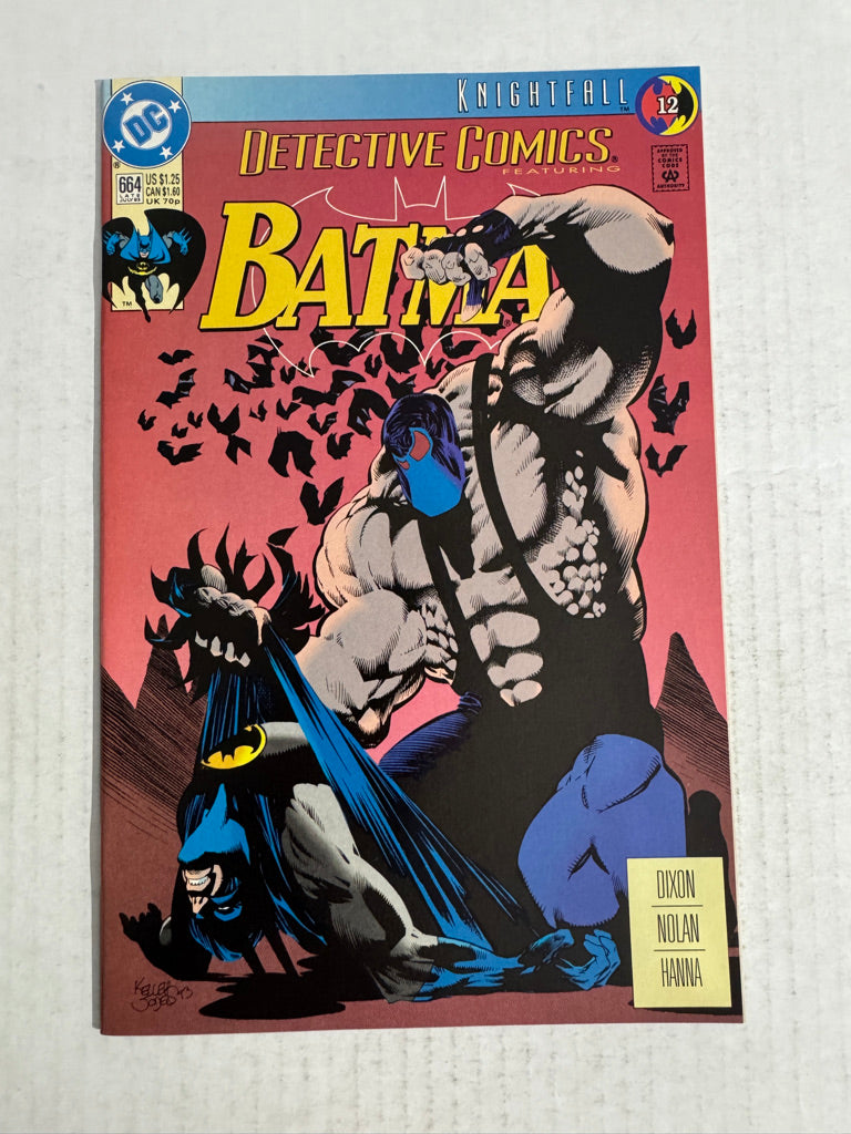 DETECTIVE COMICS #664 NM Kelley Jones Cover
