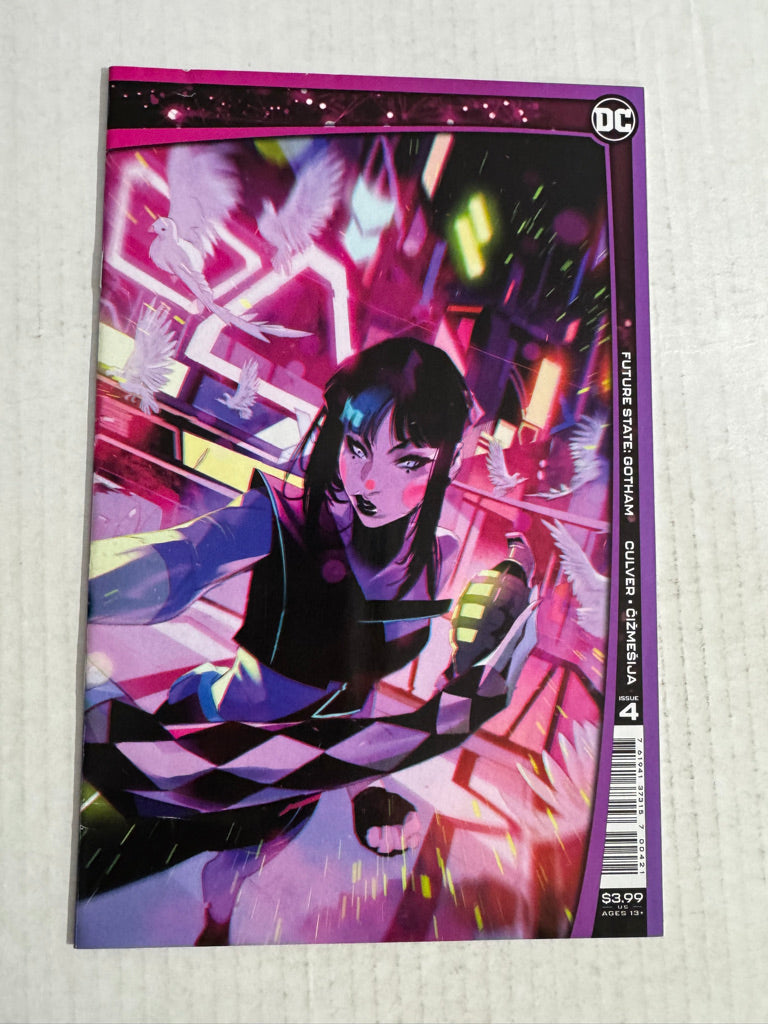 FUTURE STATE GOTHAM #4 FN+ Simone De Mio Connecting Variant 1ST APPEARANCE
