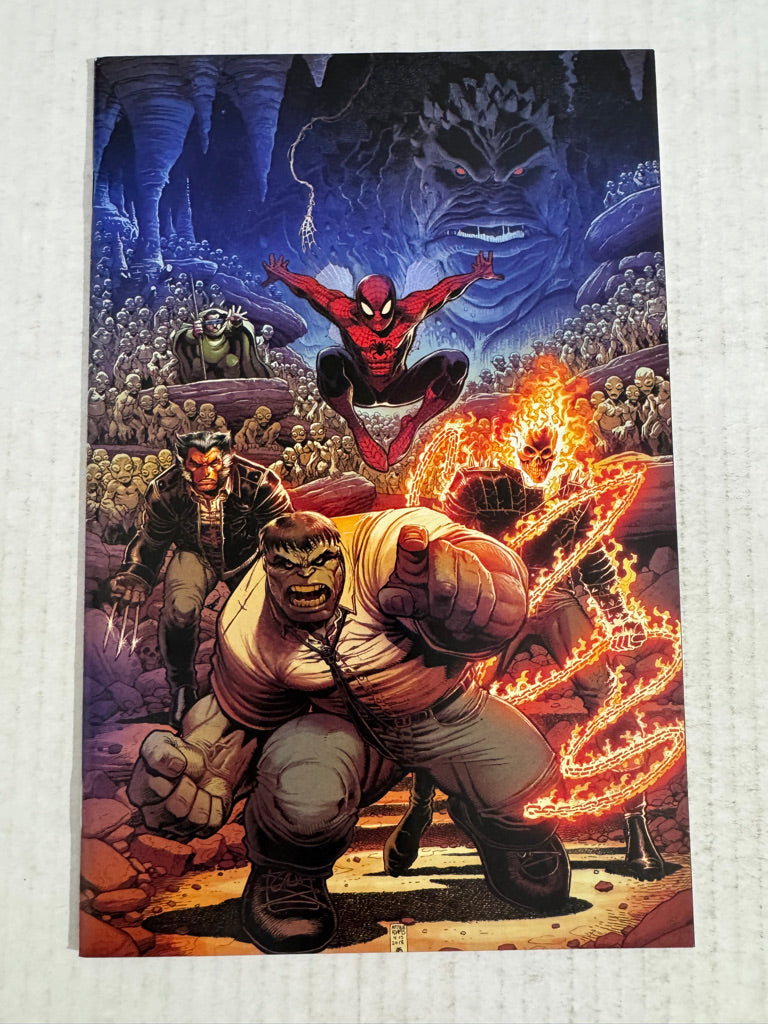 FANTASTIC FOUR #1 Vol 6 NM- Virgin Arthur Adams Store Exclusive Variant 1ST APPEARANCE