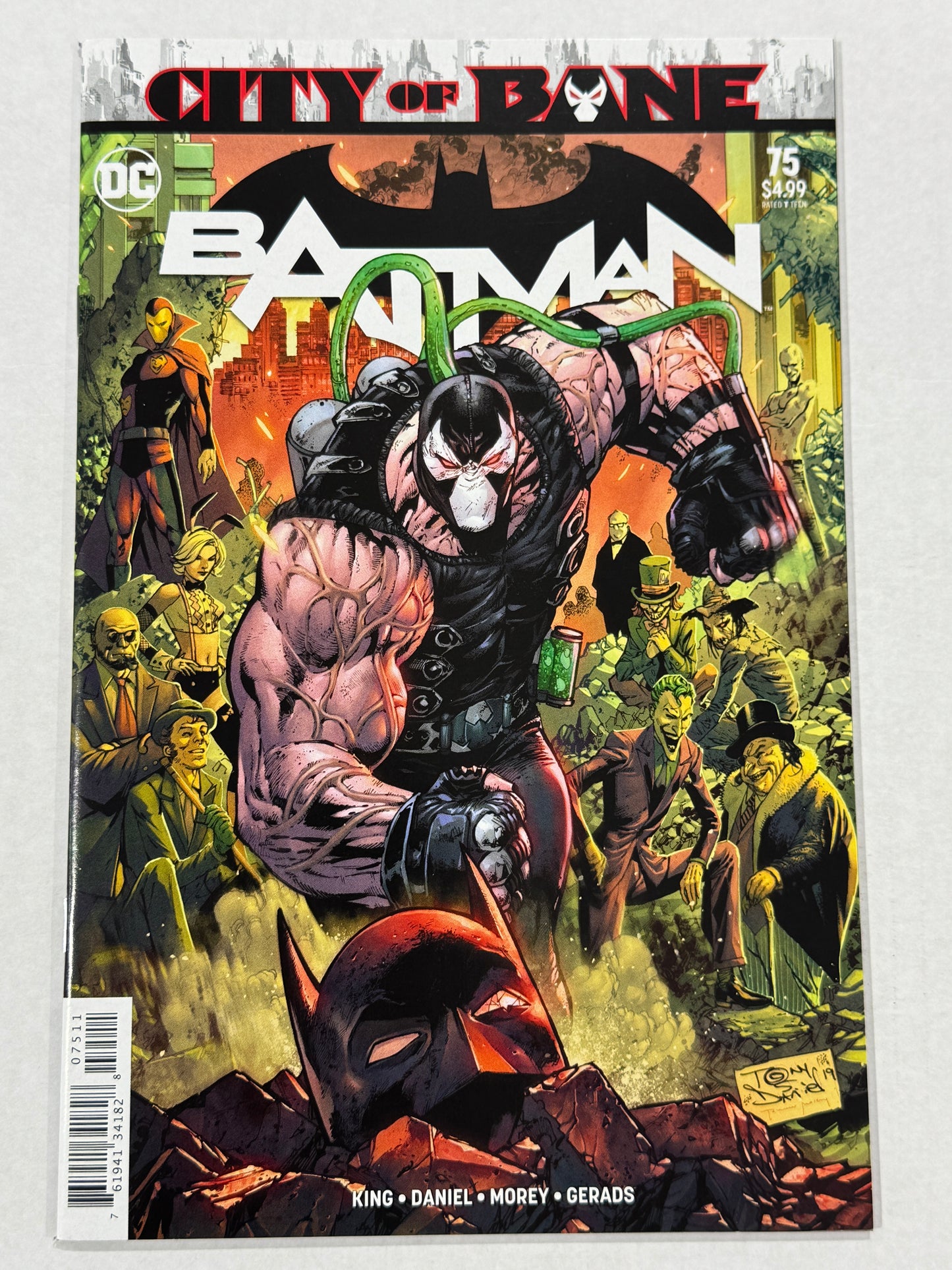 BATMAN #75 Vol 3 NM Tony Daniel Cover