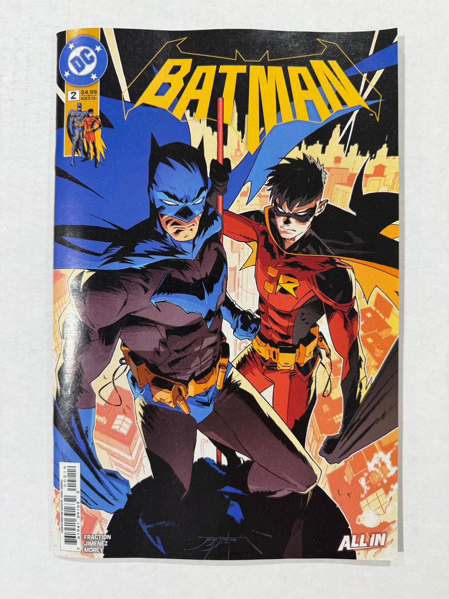 BATMAN #2 NM 4th Print