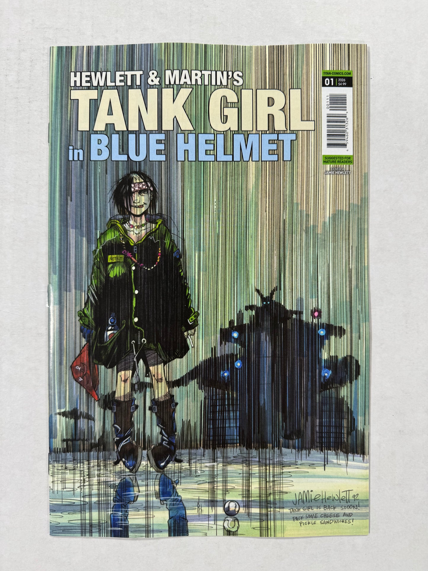 TANK GIRL: BLUE HELMET #1 NM