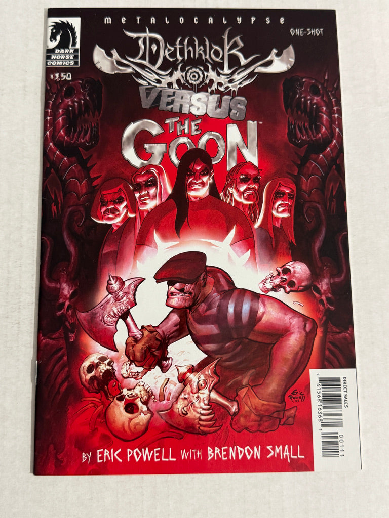 DETHKLOK VERSUS THE GOON #1 VF Eric Powell Cover