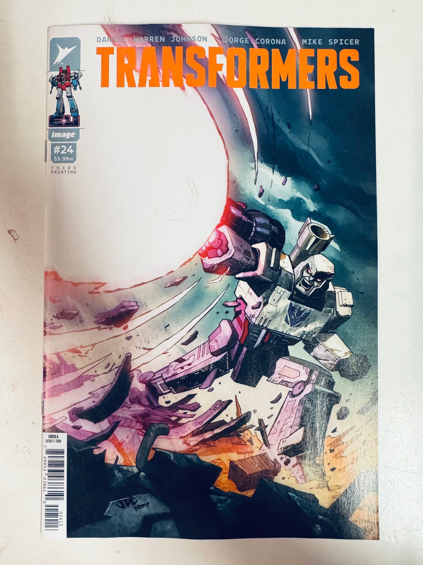 Transformers #24 NM 3rd Print