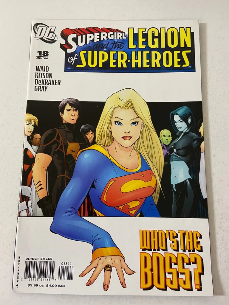 SUPERGIRL AND THE LEGION OF SUPER-HEROES #18 NM-