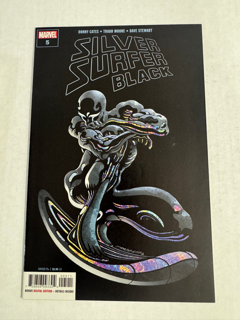 SILVER SURFER BLACK #5 NM Tradd Moore Cover