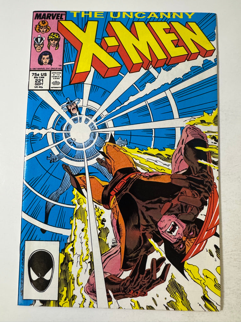 UNCANNY X-MEN #221 VF/NM 1ST APPEARANCE
