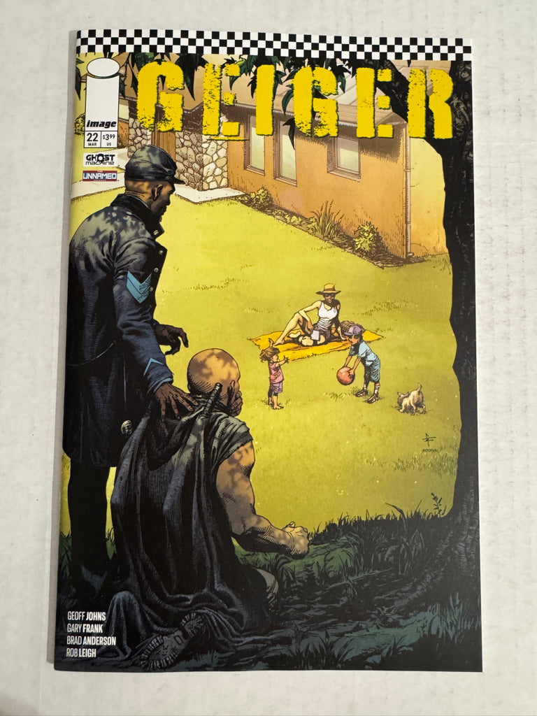 GEIGER #22 Vol 2 NM Gary Frank Cover