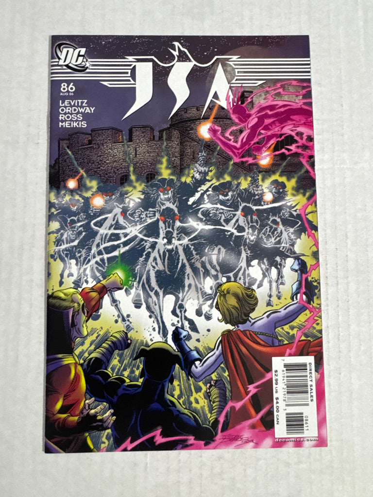 JSA #86 NM George Perez Cover