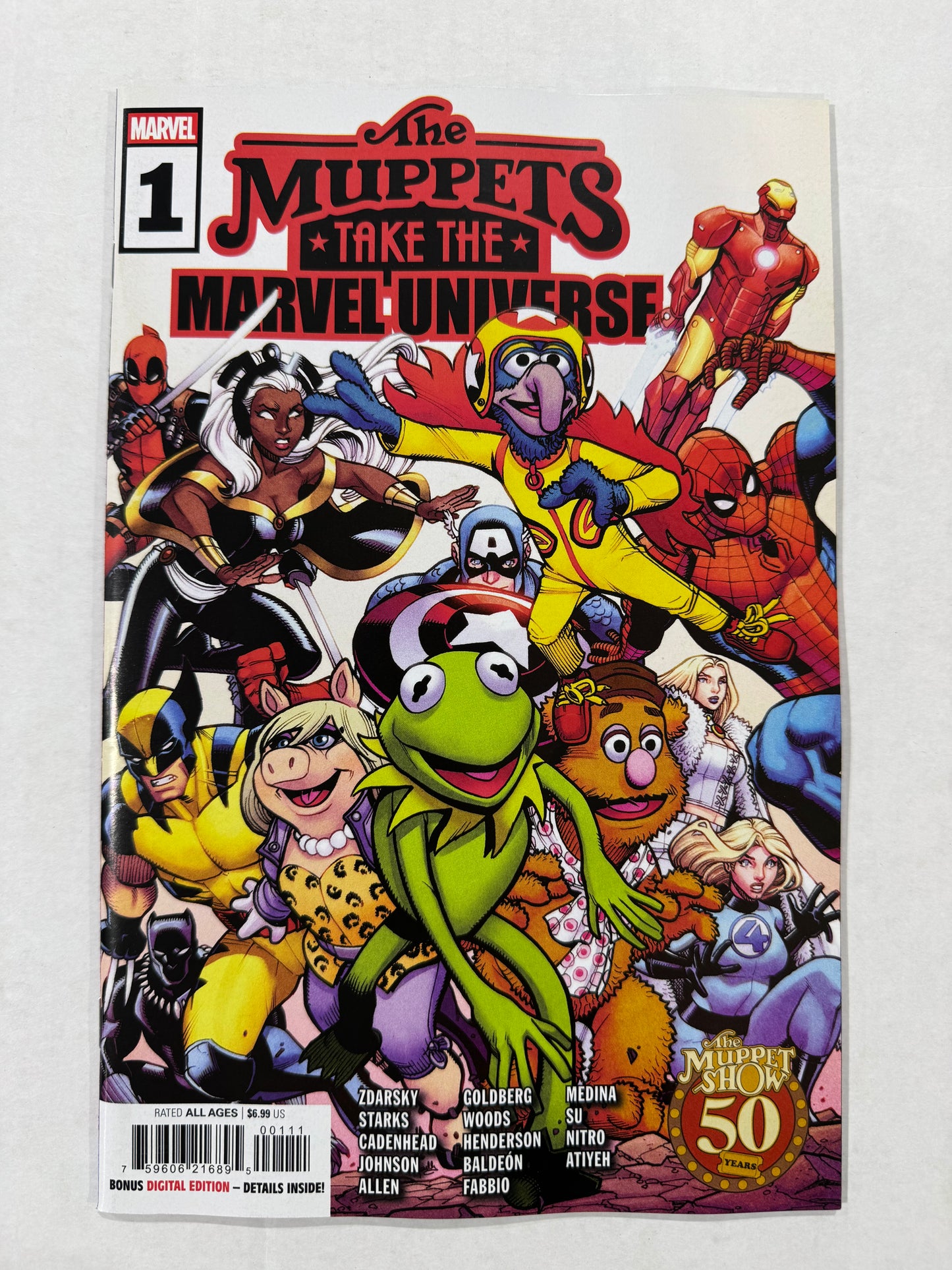 THE MUPPETS TAKE THE MARVEL UNIVERSE #1 NM