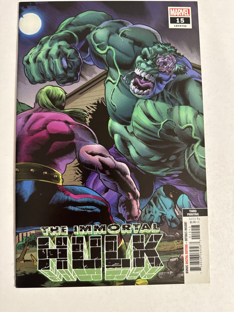 IMMORTAL HULK #15 NM 3rd Print Variant