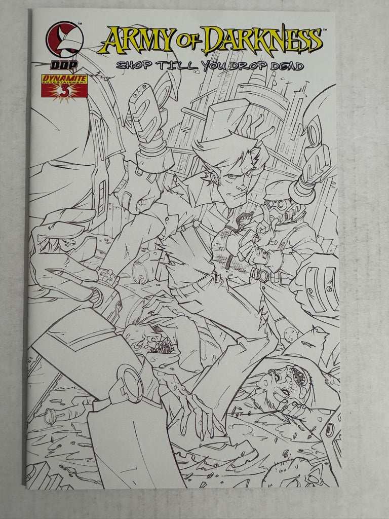 ARMY OF DARKNESS Shop Till You Drop #3 NM B/W Sanford Greene Incentive Variant