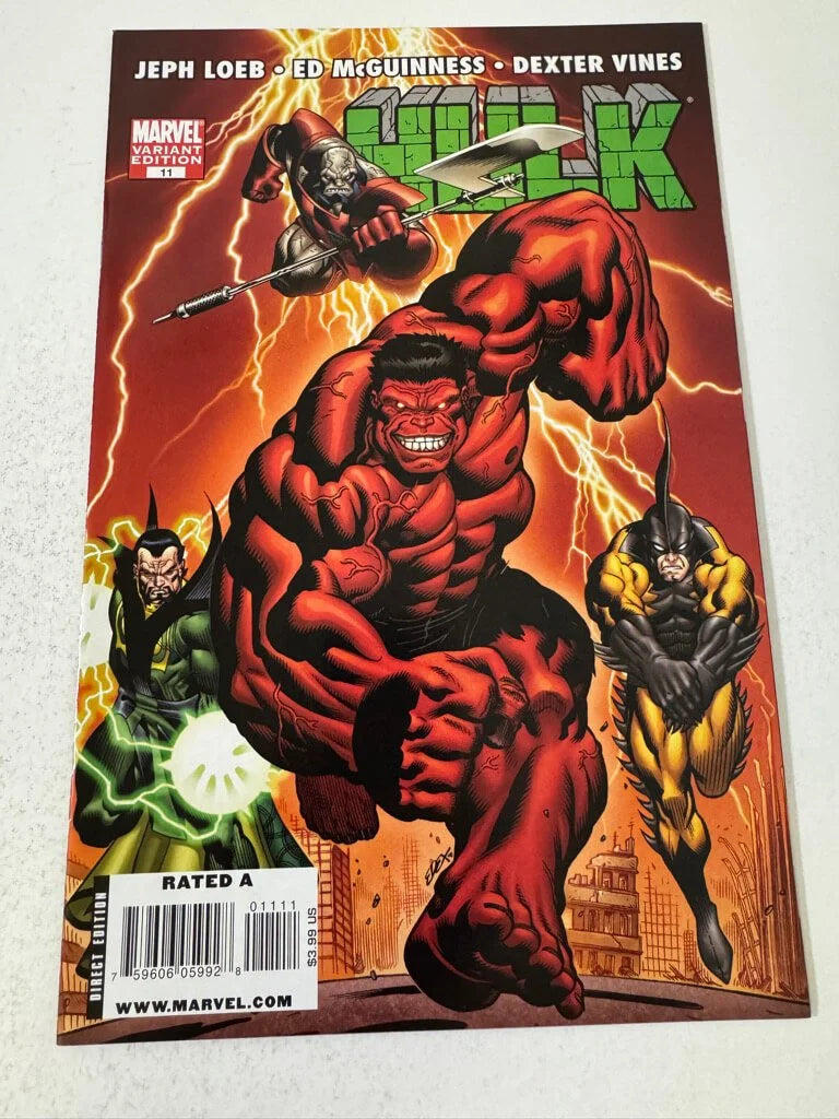 HULK #11 NM Ed McGuinness Variant