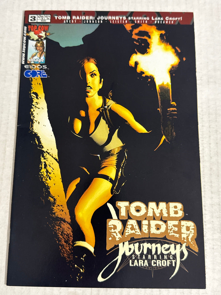 TOMB RAIDER JOURNEYS #3 VF+ Adam Hughes Cover