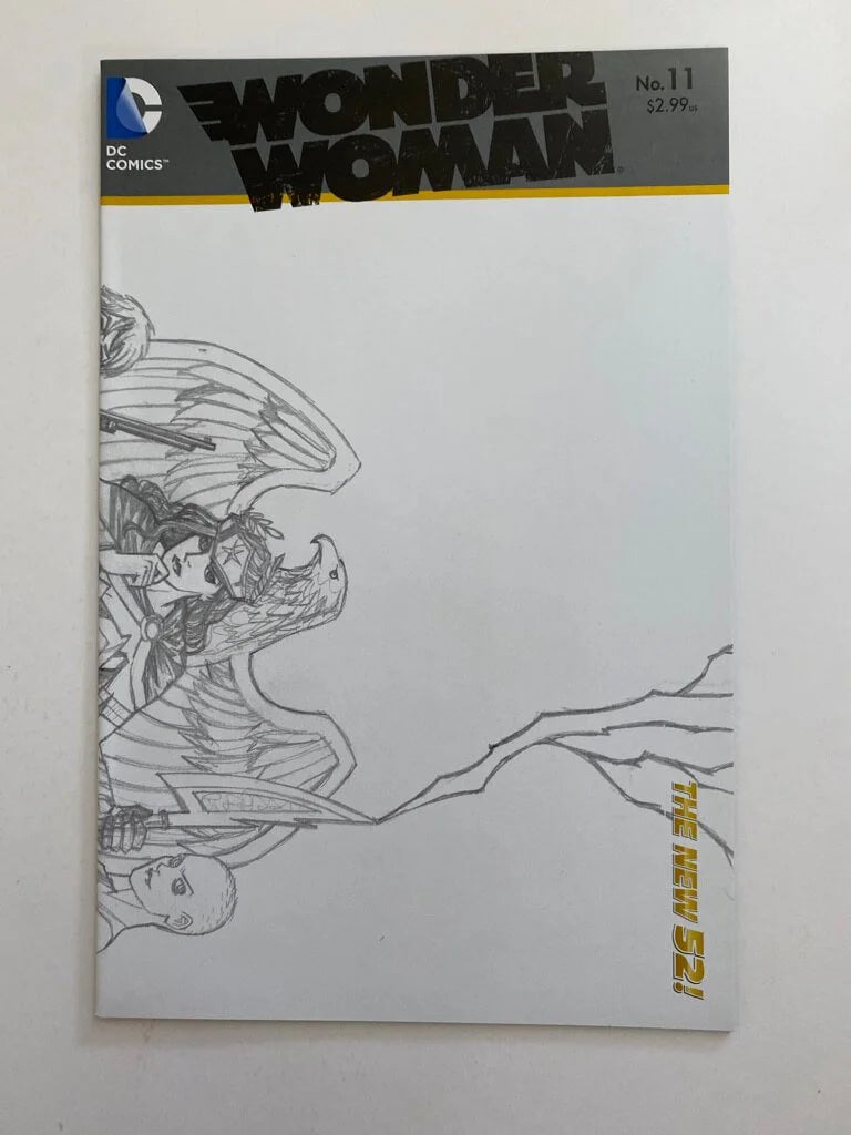 WONDER WOMAN #11 Vol 4 NM 1:25 Cliff Chiang Sketch Variant