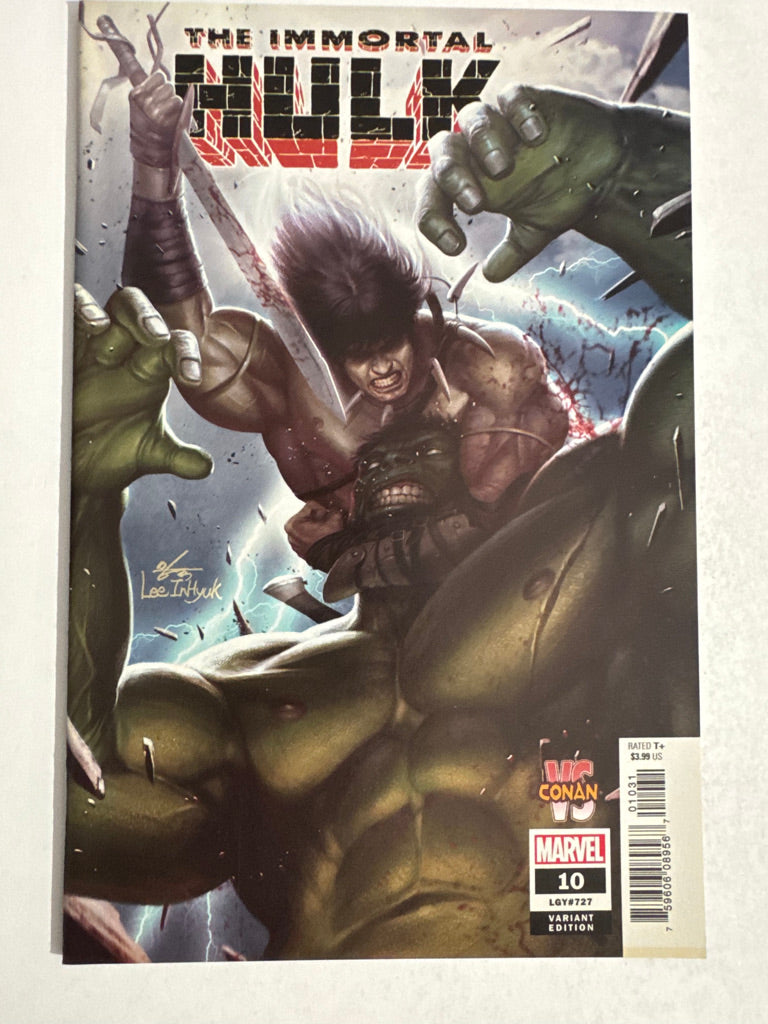 IMMORTAL HULK #10 NM Lee InHyuk Conan Variant