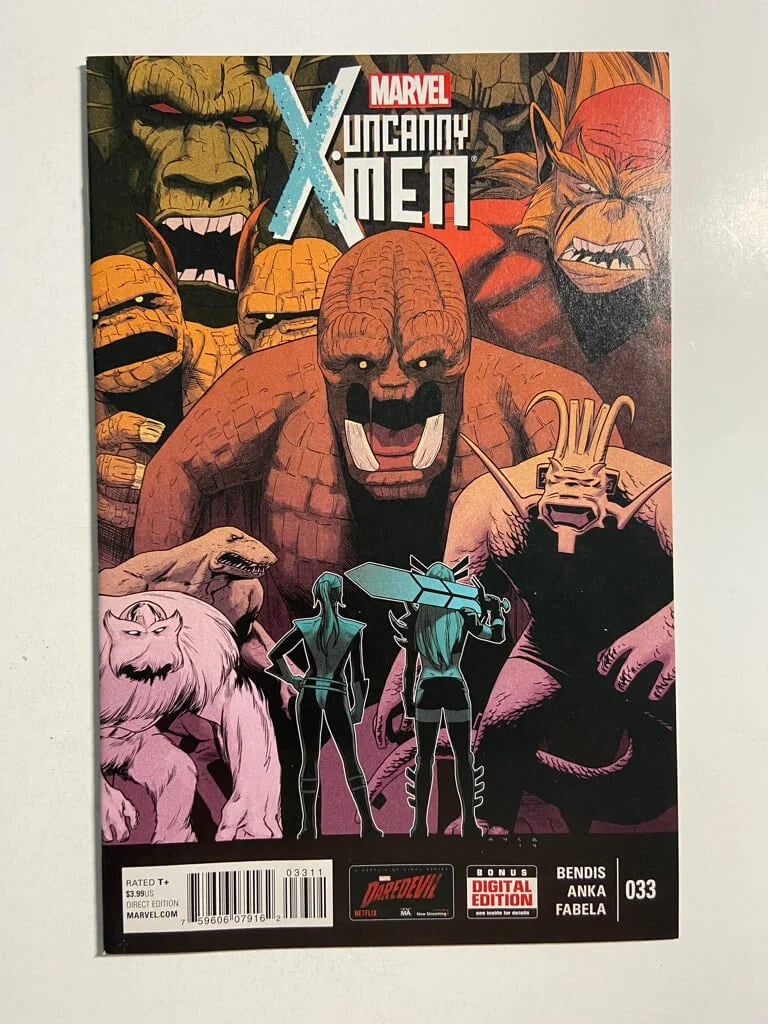 UNCANNY X-MEN #33 Vol 3 NM