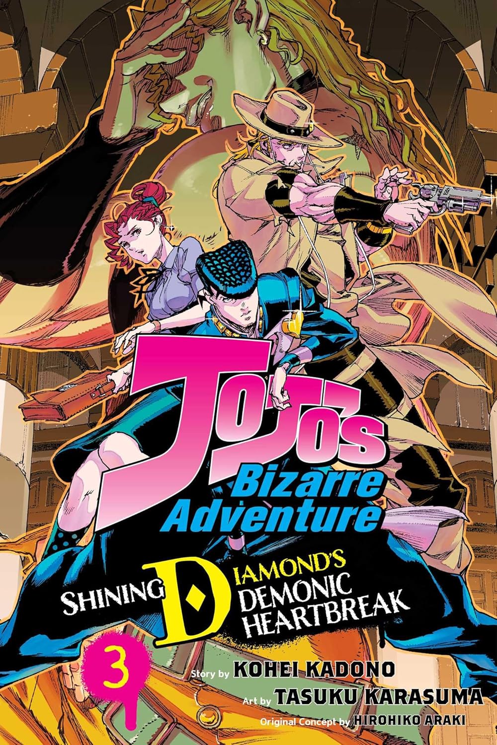 JoJo's Bizarre Adventure Shining Diamond's Demonic Heartbreak Vol 3