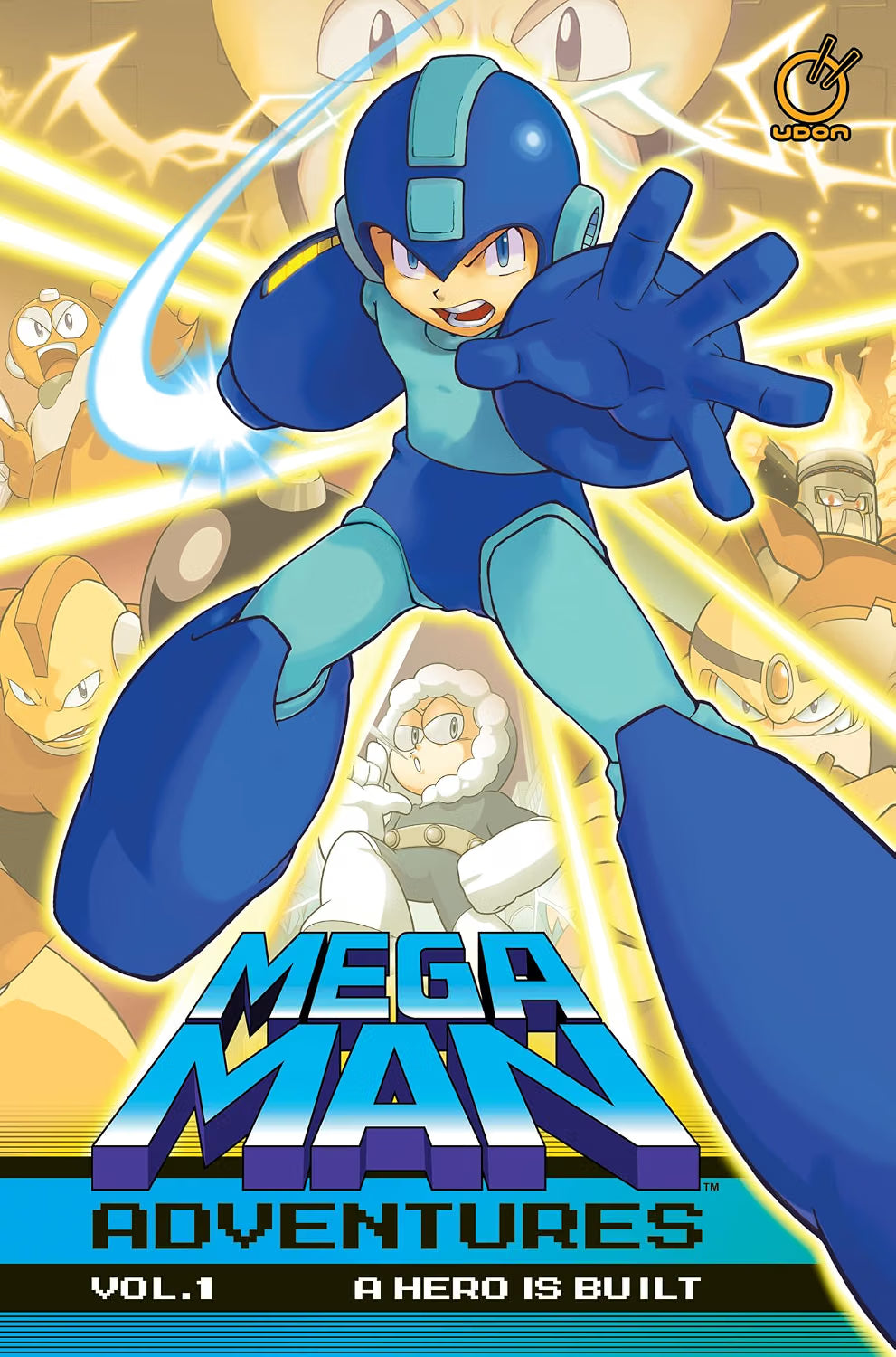 MEGA MAN ADVENTURES VOL 1: A HERO IS BUILT HC