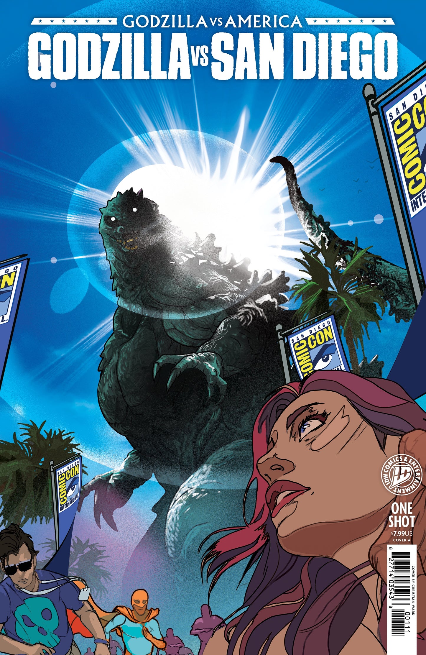 PRE-SALE: Godzilla Vs. America: San Diego Cover A (Ward)