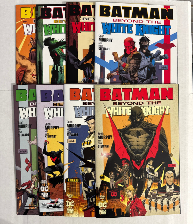 BATMAN BEYOND THE WHITE KNIGHT #1-8 NM SET