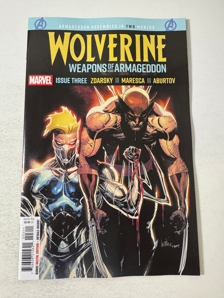 WOLVERINE WEAPONS OF ARMAGEDDON #3 NM