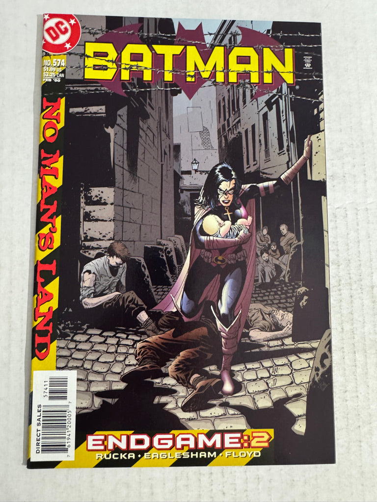 BATMAN #574 VF/NM Alex Maleev Cover