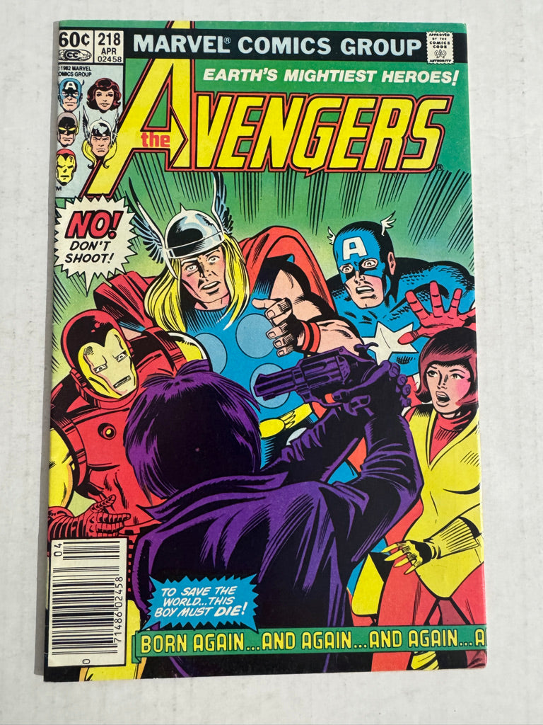 AVENGERS #218 VF+ NEWSSTAND