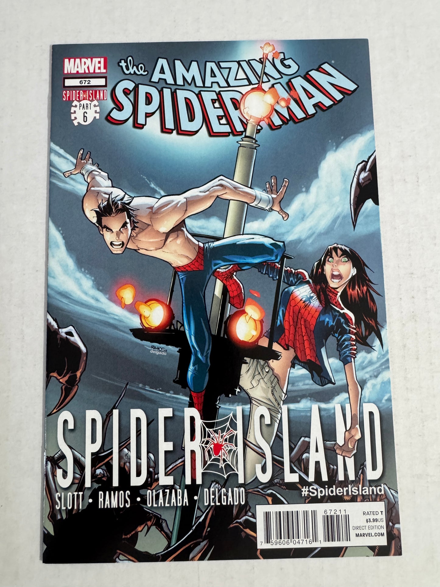 AMAZING SPIDER-MAN #672 NM Humberto Ramos Cover