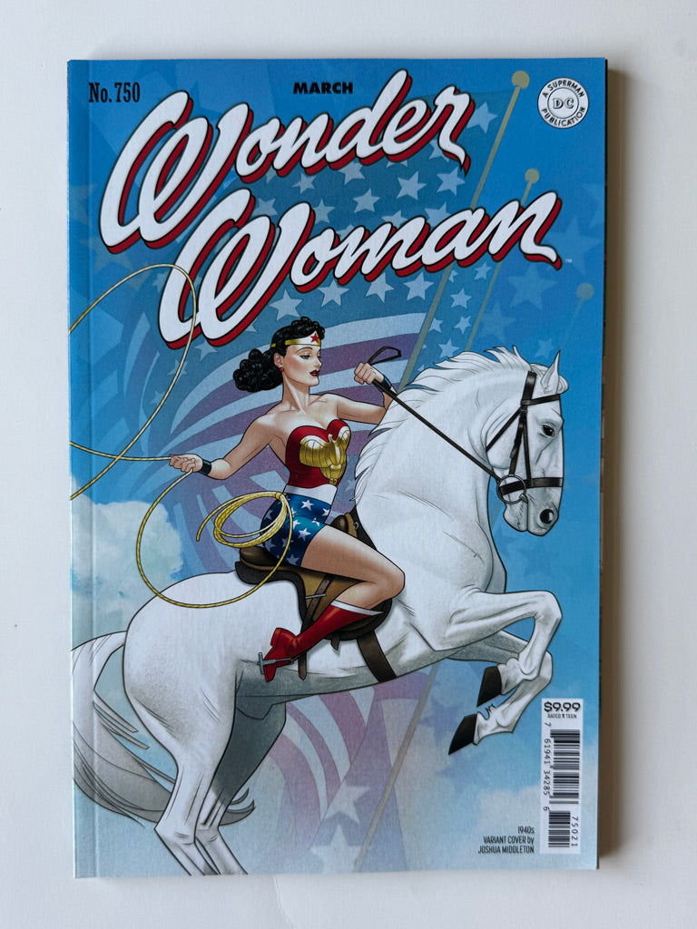 WONDER WOMAN #750 NM 1940's Joshua Middleton Variant