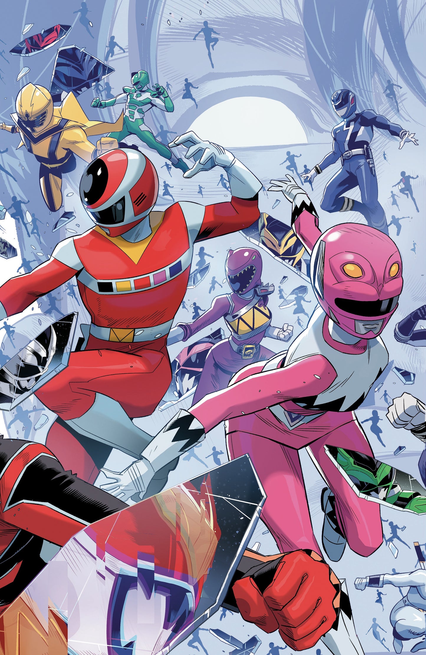 PRE-SALE: Power Rangers Unlimited #2 B Variant (Dressed, Hamner)