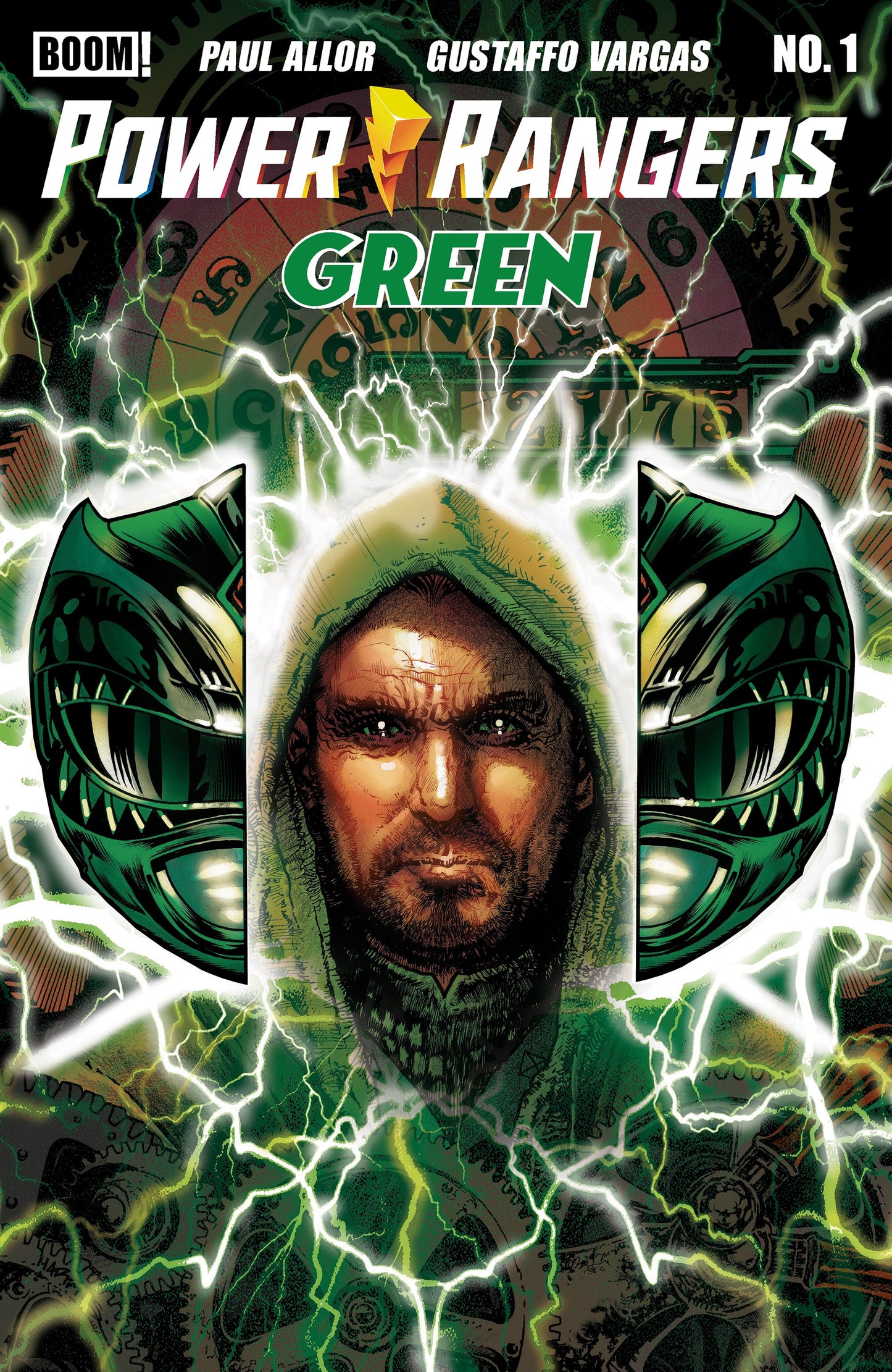 PRE-SALE: Power Rangers Green #1 A Main (Dressed, Harris)