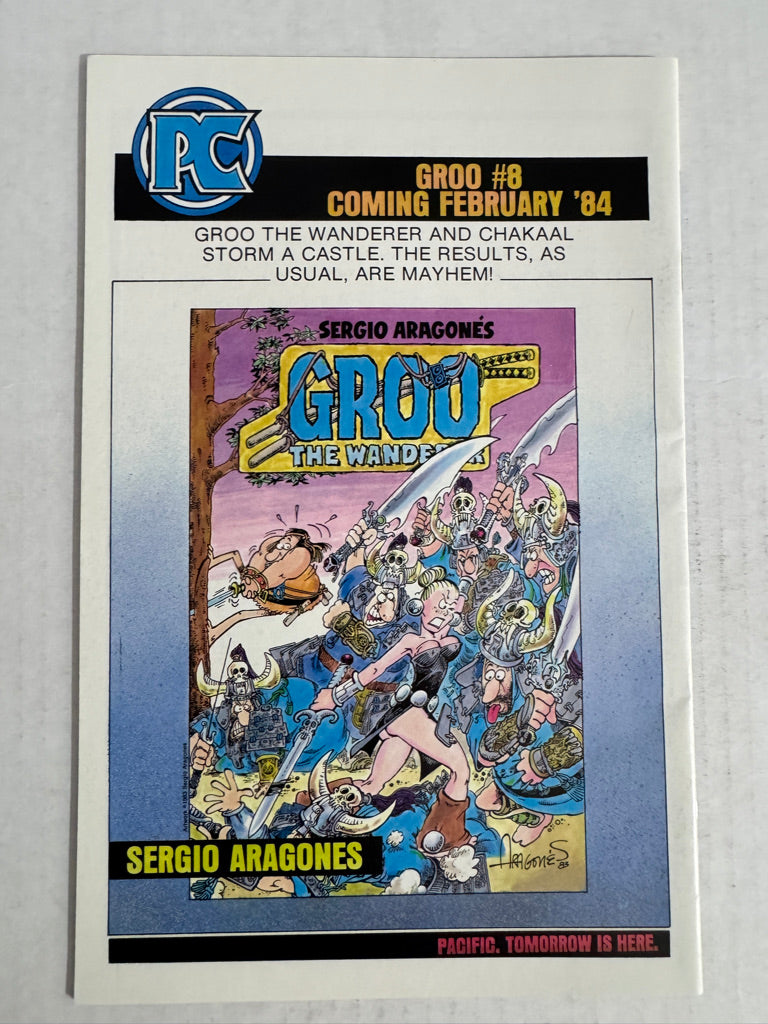 GROO THE WANDERER #7 VF/NM Sergio Aragones Cover 1ST APPEARANCE