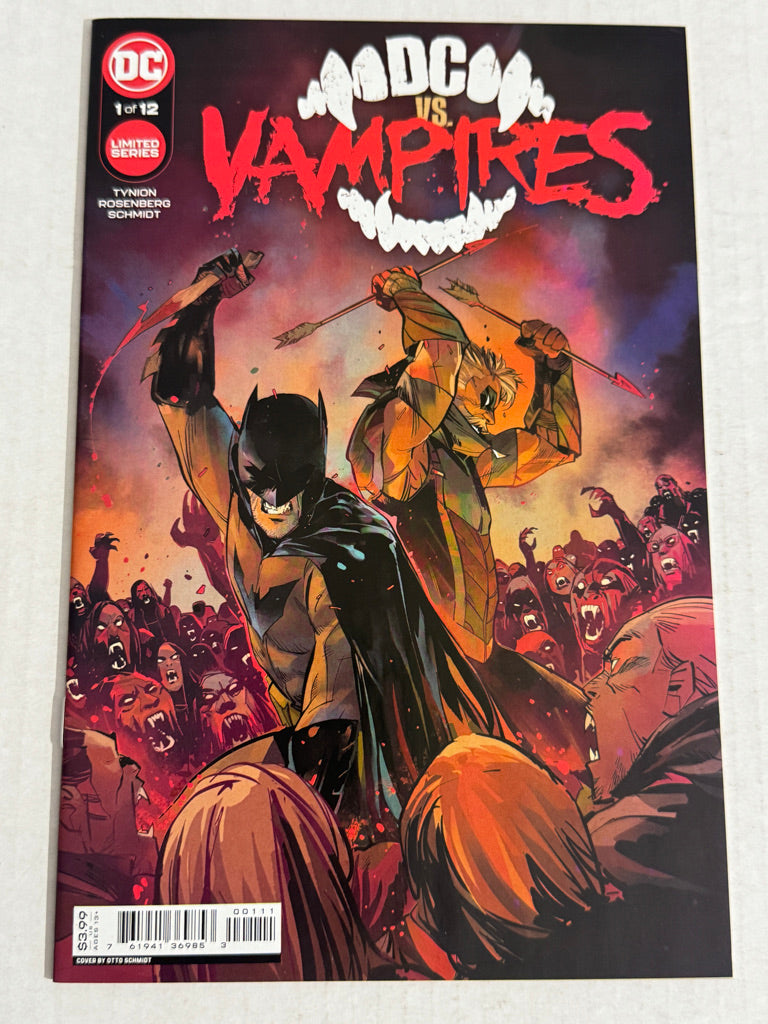 DC VS VAMPIRES #1 NM Otto Schmidt Cover