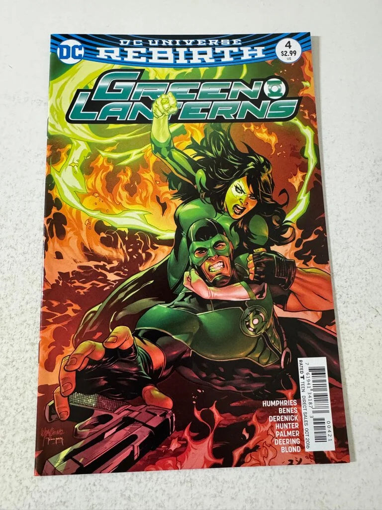 GREEN LANTERNS #4 NM Lupacchino Variant