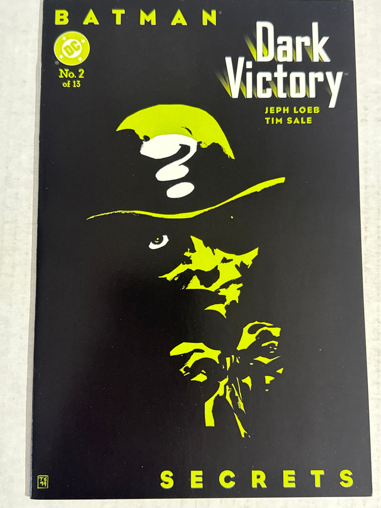 BATMAN DARK VICTORY #2 NM Tim Sale Cover