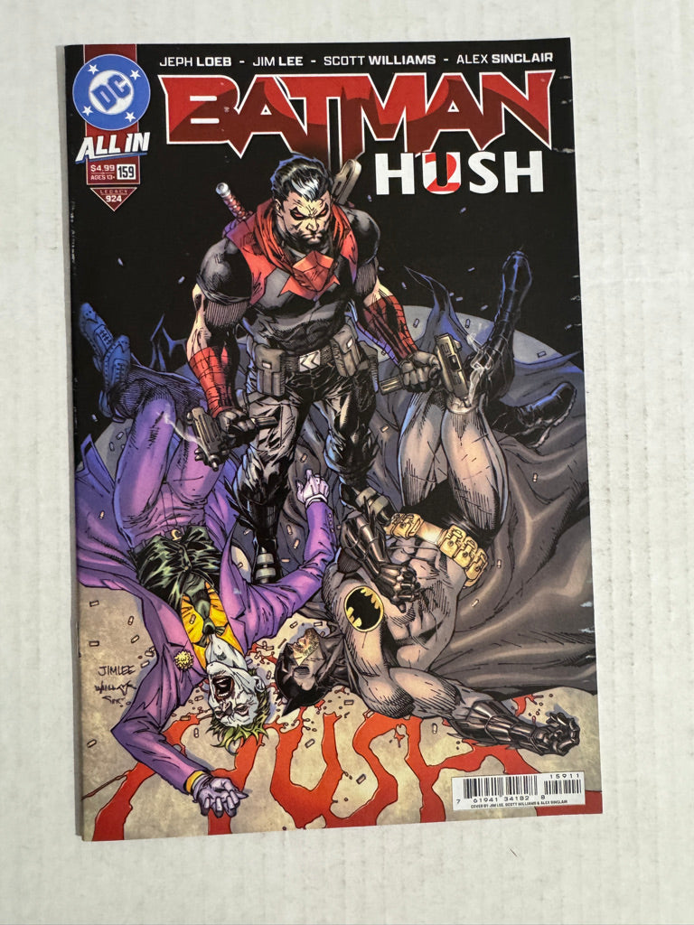 BATMAN #159 Vol 3 VF Jim Lee Cover