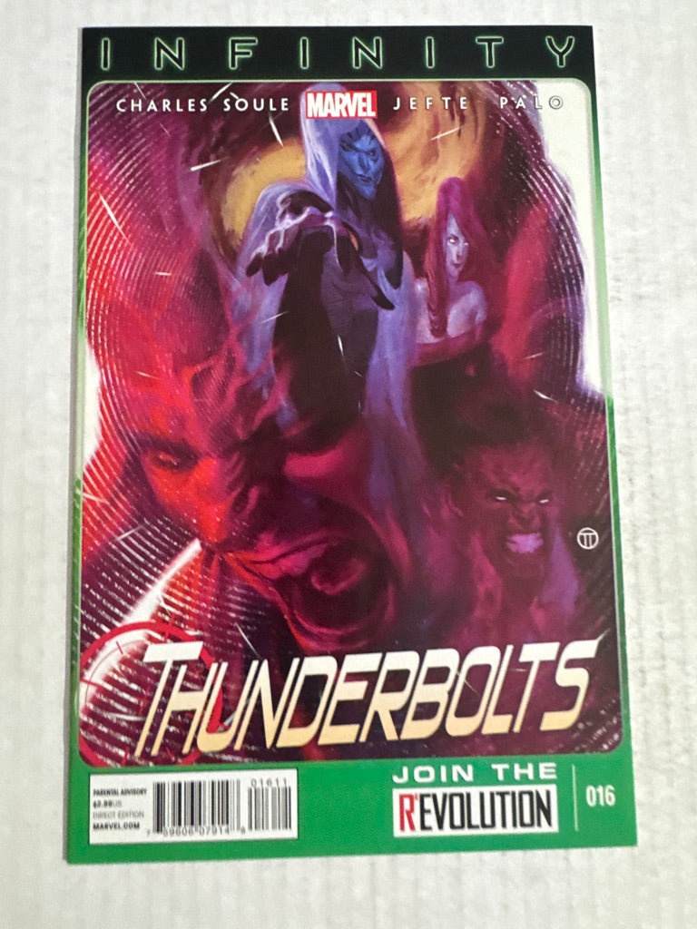 THUNDERBOLTS #16 Vol 2 NM Tedesco Cover
