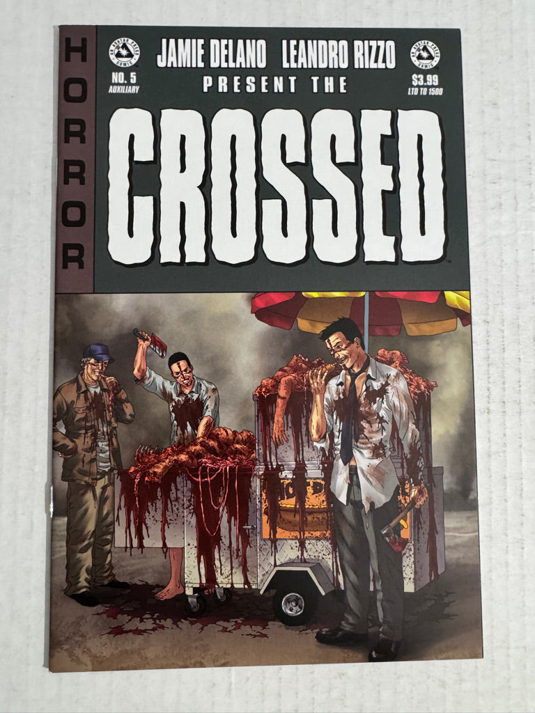 CROSSED BADLANDS #5 NM Jacen Burrows Auxiliary Variant LTD 1500