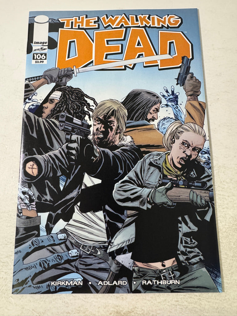 THE WALKING DEAD #106 NM Charlie Adlard Wrap Cover