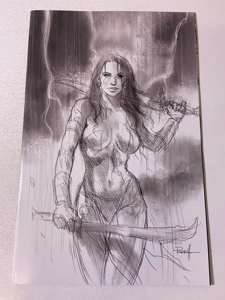 DEJAH THORIS #5 1:21 Lucio Parrillo Virgin Sketch Variant