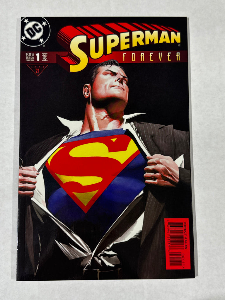 SUPERMAN FOREVER #1 NM Alex Ross Cover