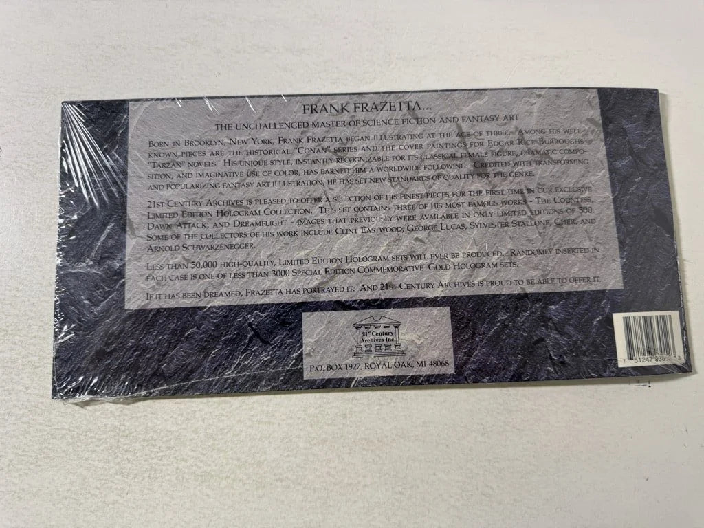 FRAZETTA'S HOLOGRAMS Sealed